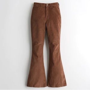 High-Rise Corduroy Flare Pants